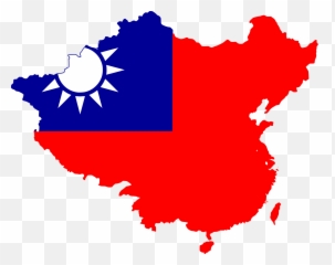 Flag - Republic Of China Flag Map Png,Chinese Flag Png