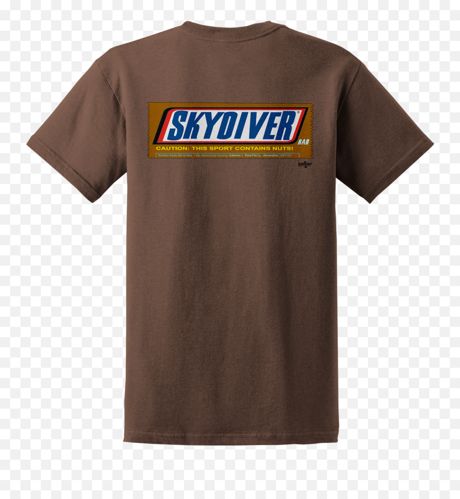 Snickers Style Skydive T Shirt - Snickers Full Size Png Snickers,Snickers Png