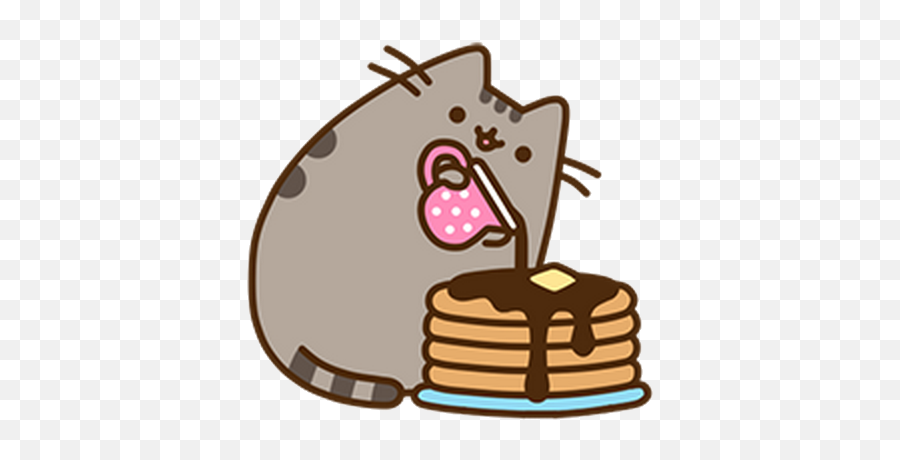 Download Food Dessert Kitten Pusheen Cat Hd Image Free Png - Pusheen Pancakes,Pusheen Transparent Background
