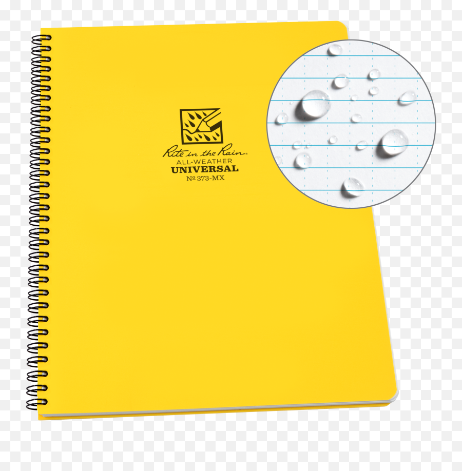 Download Rite In The Rain Weatherproof Side Spiral Notebook - Rite In The Rain Notebook Png,Spiral Notebook Png