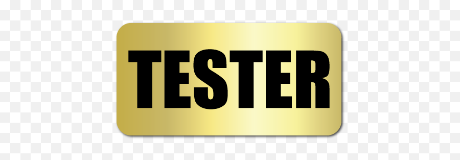 Tester Stickers - Tester Labels Png,Gold Foil Png