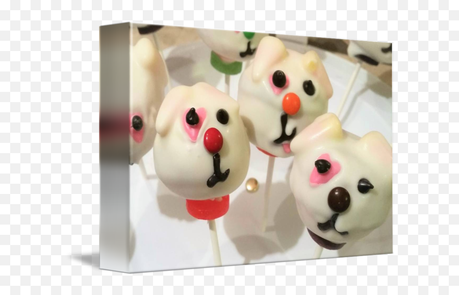 Puppy Cake Pops By Lorraine Price - Cupcake Png,Cake Pops Png