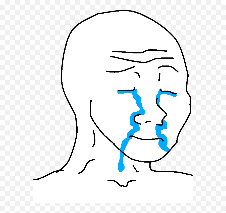 Download Hd Crying Meme Png - Know That Feel Bro Happy Happy Crying Feels Guy,Crying Man Png