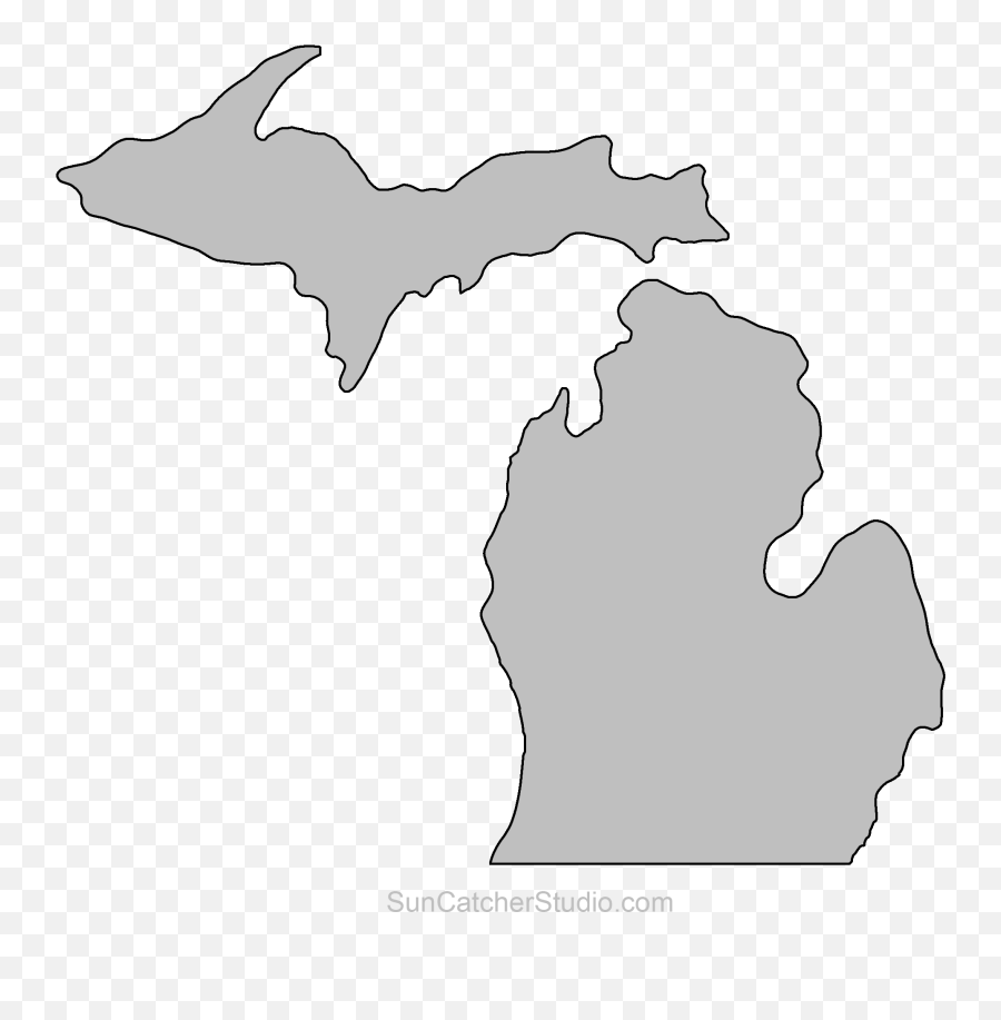 Pin - Michigan Department Of Human Services Png,Michigan Outline Png