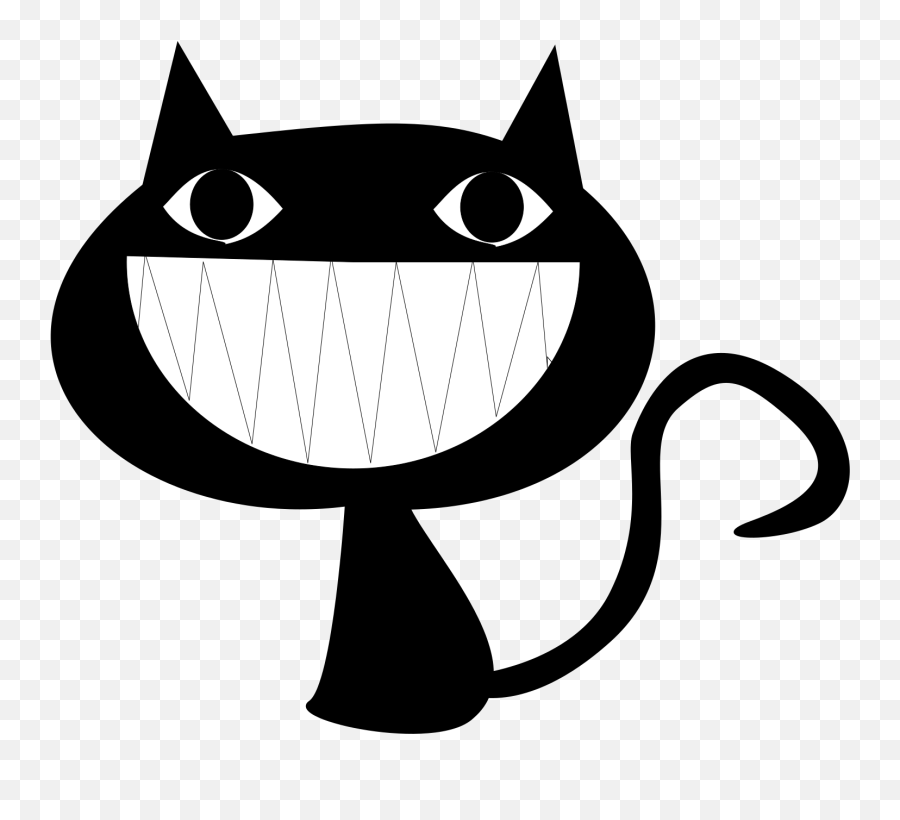 Download Cat Svg Clip Arts - Smiling Cat Clipart Hd Png Png Format Cat Cartoon Png,Cat Ears Png