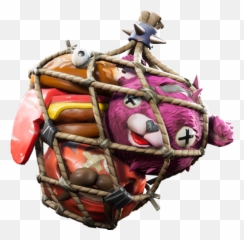 Fortnite Season X10 Week 4 Leaked Challenges - Smash U0026 Grab Trophy Sack Back Bling Png,Battle Bus Png