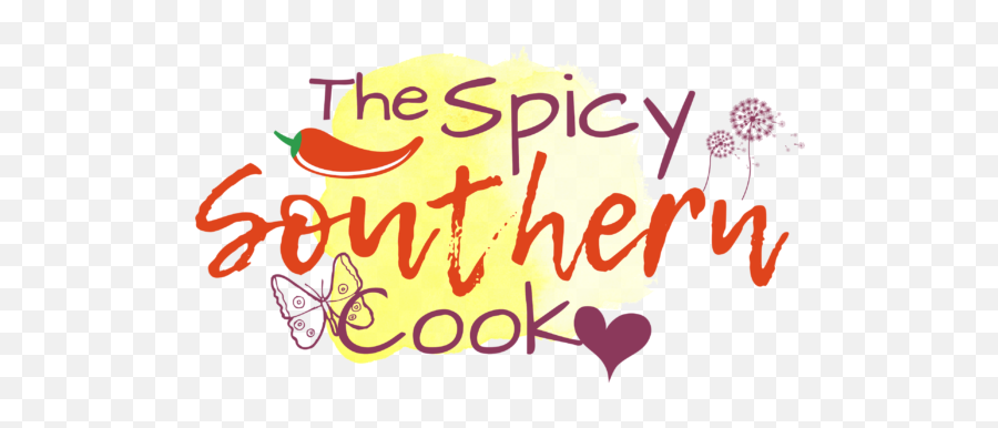 Cropped - Spicycooksublogopng The Spicy Southern Cook Calligraphy,Spicy Png