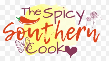 Cropped - Spicycooksublogopng The Spicy Southern Cook Calligraphy,Spicy Png