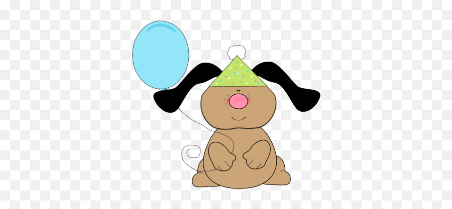 Floppy Dog Birthday Clip Art - Dog Birthday Clipart Full Cute Clip Art Birthday Png,Birthday Clipart Png