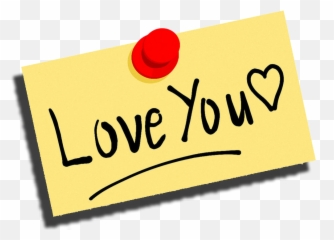 Download Love You Sticky Notes Png Image With No Background - Love You Clip Art,Sticky Notes Png