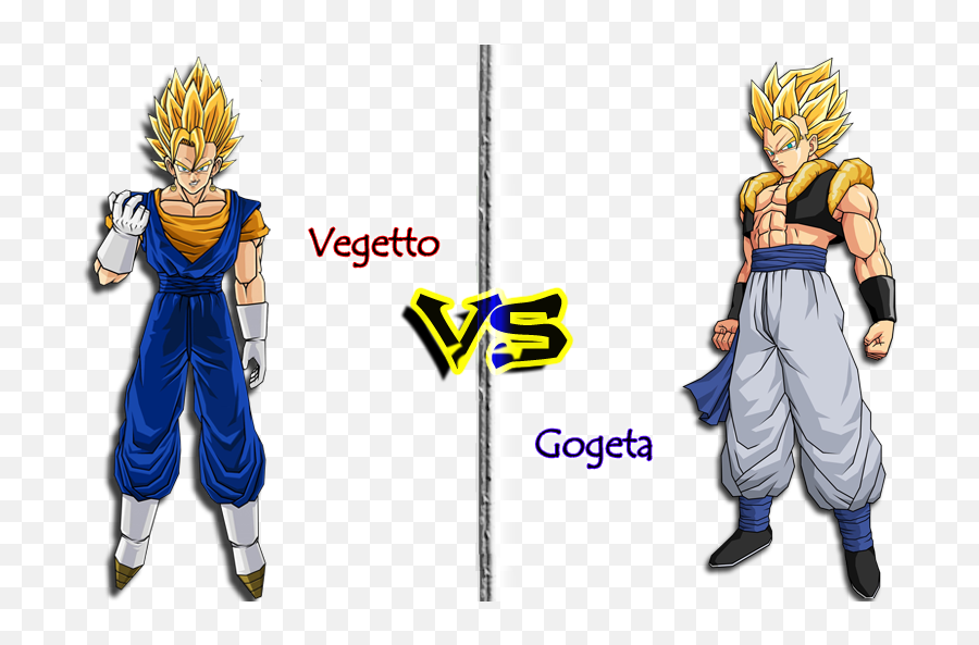 Vegeth Vs Gogeta Leave One Komentar For Your Favourite - Adult Gotenks Ssj 3 Png,Gogeta Png