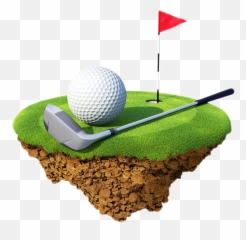 Golf Ball Vector Png - Golf Clubs Golf Course Golf Balls Transparent Floating Island Png,Golf Ball Transparent