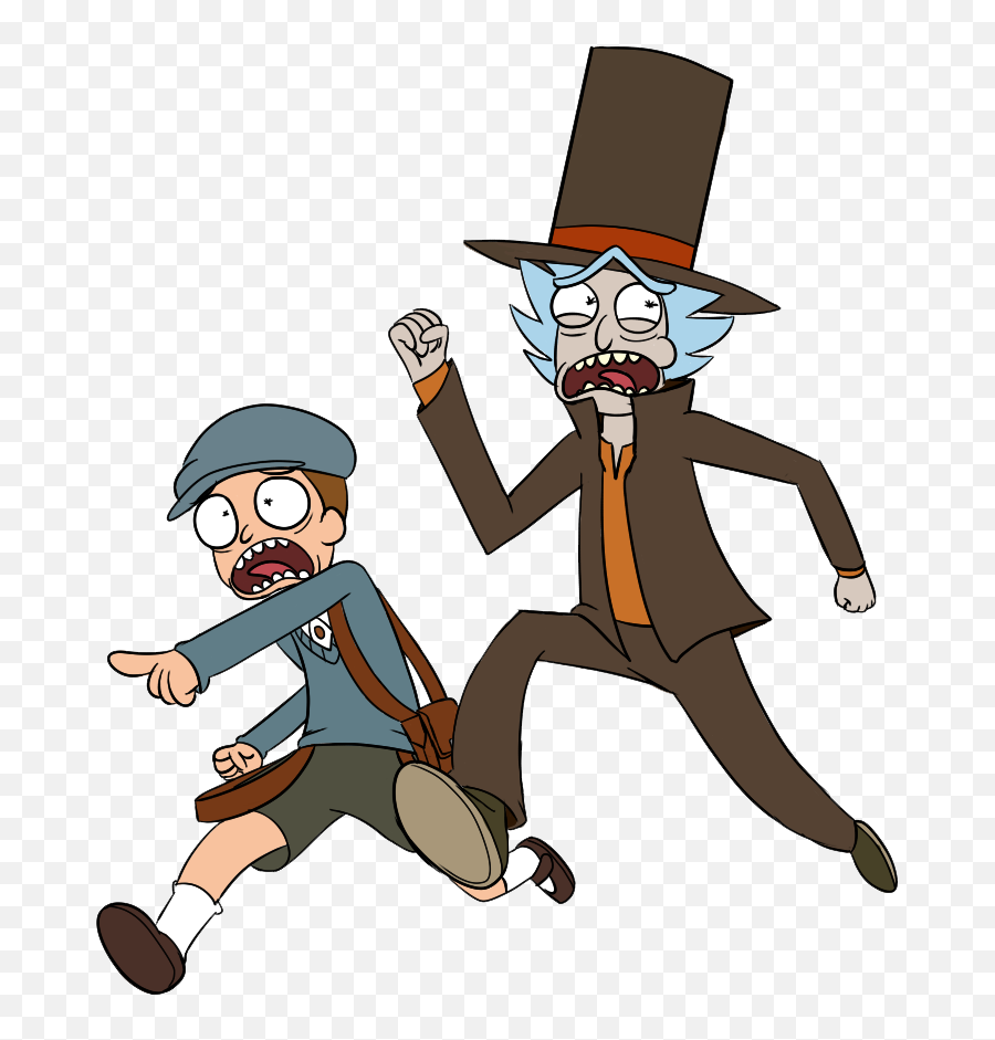 Pin By Blake Benson - Professor Layton Rick And Morty Png,Rick And Morty Transparent Background
