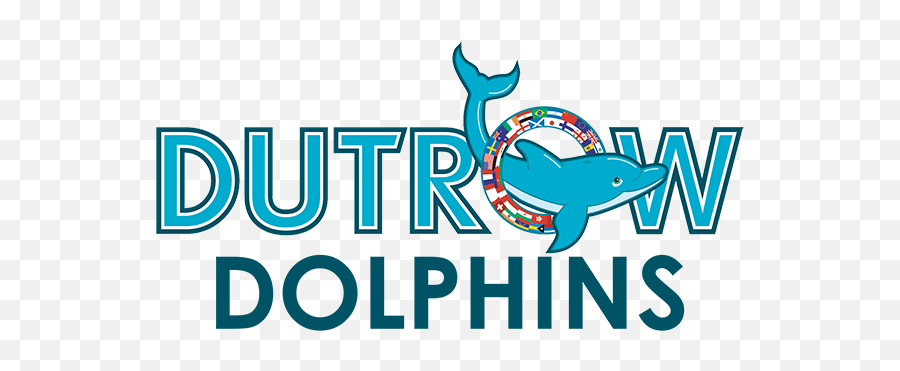 Dutrow Elementary School - Clip Art Png,Dolphins Logo Png