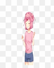 Ddlc Natsuki Sprites Hd Png Download - Natsuki Ddlc,Natsuki Png