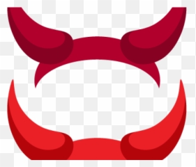 Hd Devil Clipart Horns Transparent Png - Automotive Decal