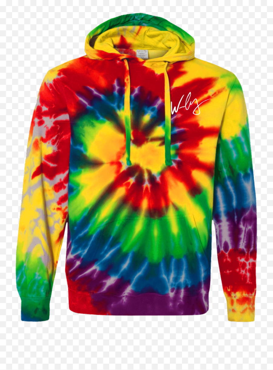 Wesley Tie - Dye Hoodie With Embroidery Png,Tie Dye Png