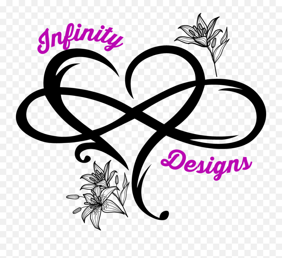 Infinity Designs - Kimberley Brian Heart With Infinity Tattoo Png,Transparent Designs