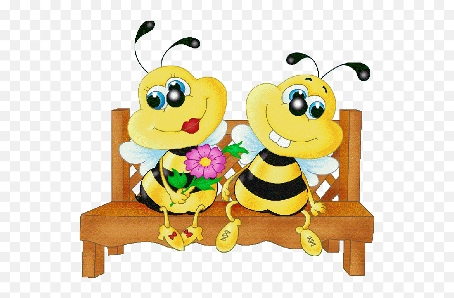 Borboletas U0026 Joaninhas E Etc Arte De Abelha Decoração - Honey Bees In Love Png,Honey Transparent Background