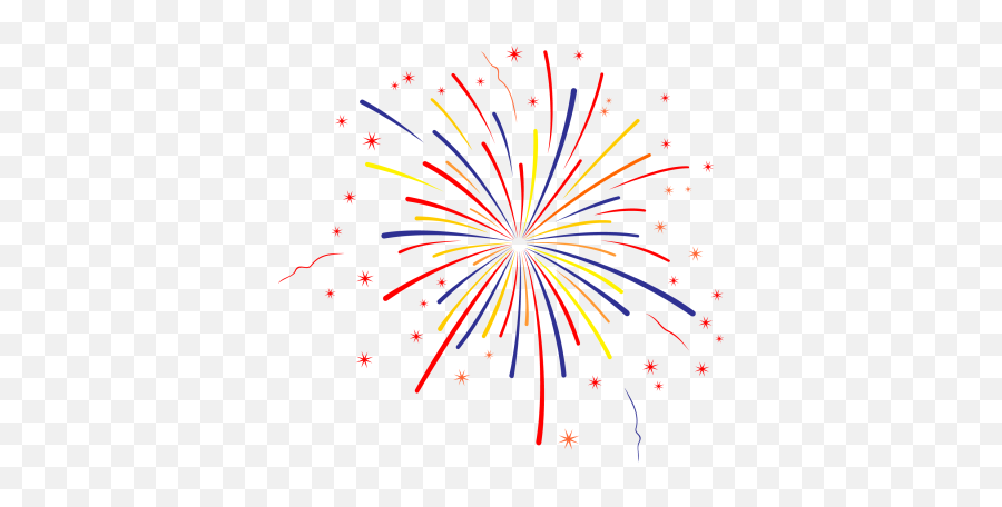 Straight Lined Png Yellow Blue Red Fireworks - 27945 Fireworks Png,Transparent Fireworks