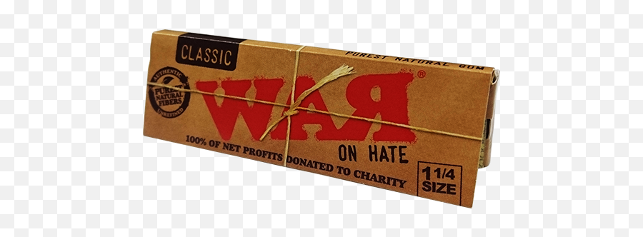 War Rolling Papers - War On Hate Raw Papers Png,Papers Png