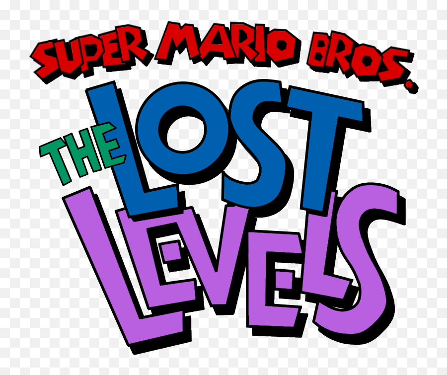 The Lost Levels Logo Remade By Cphthegamer - Super Mario Super Mario Bros The Lost Levels Logo Png,Super Mario Logo Png