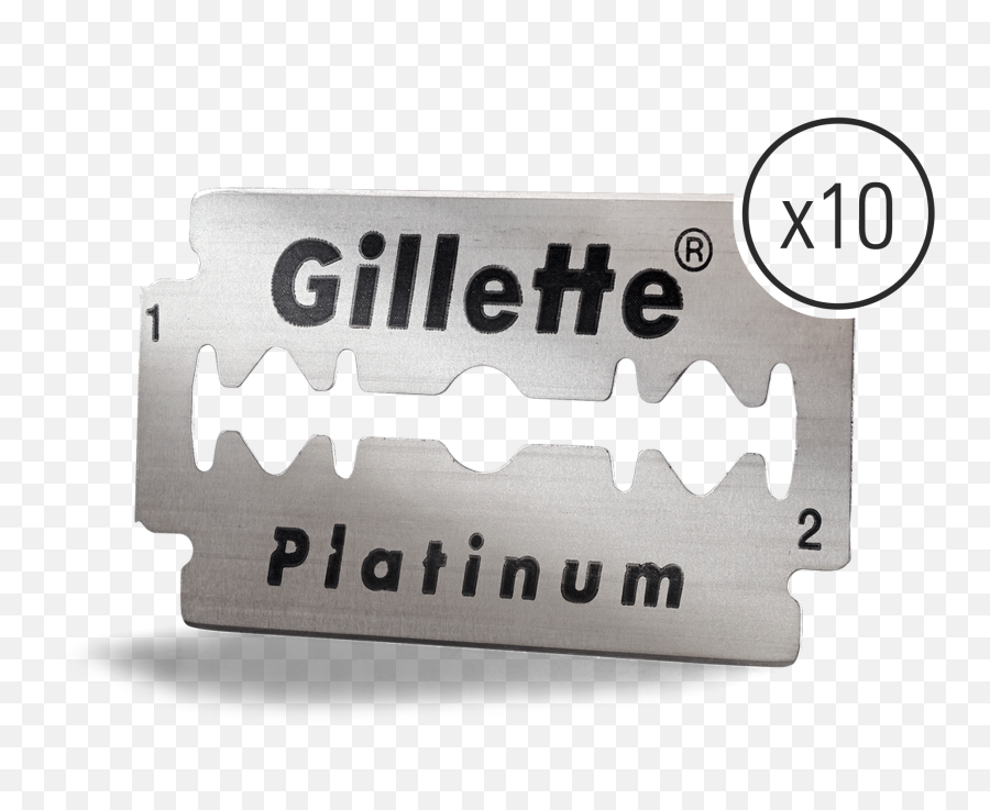 Gillette Platinum Sheet 5 Png Image - Solid,Razor Blade Png