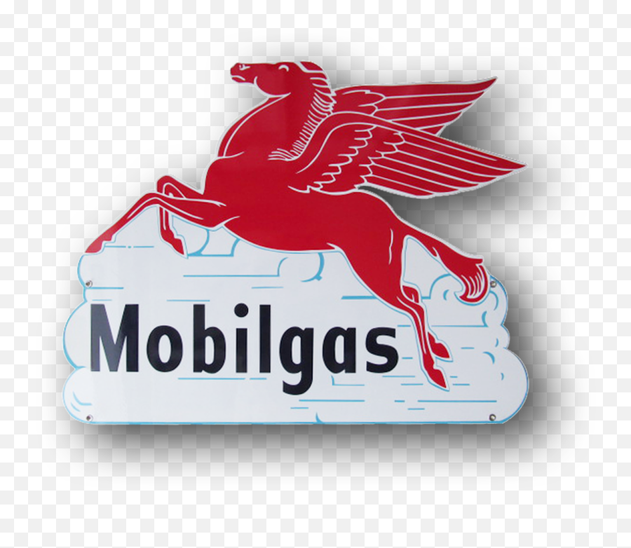 Mobil Pegasus In Cloud - 509th Weapons Squadron Png,Red Pegasus Logo