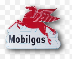 Mobil Pegasus In Cloud - 509th Weapons Squadron Png,Red Pegasus Logo