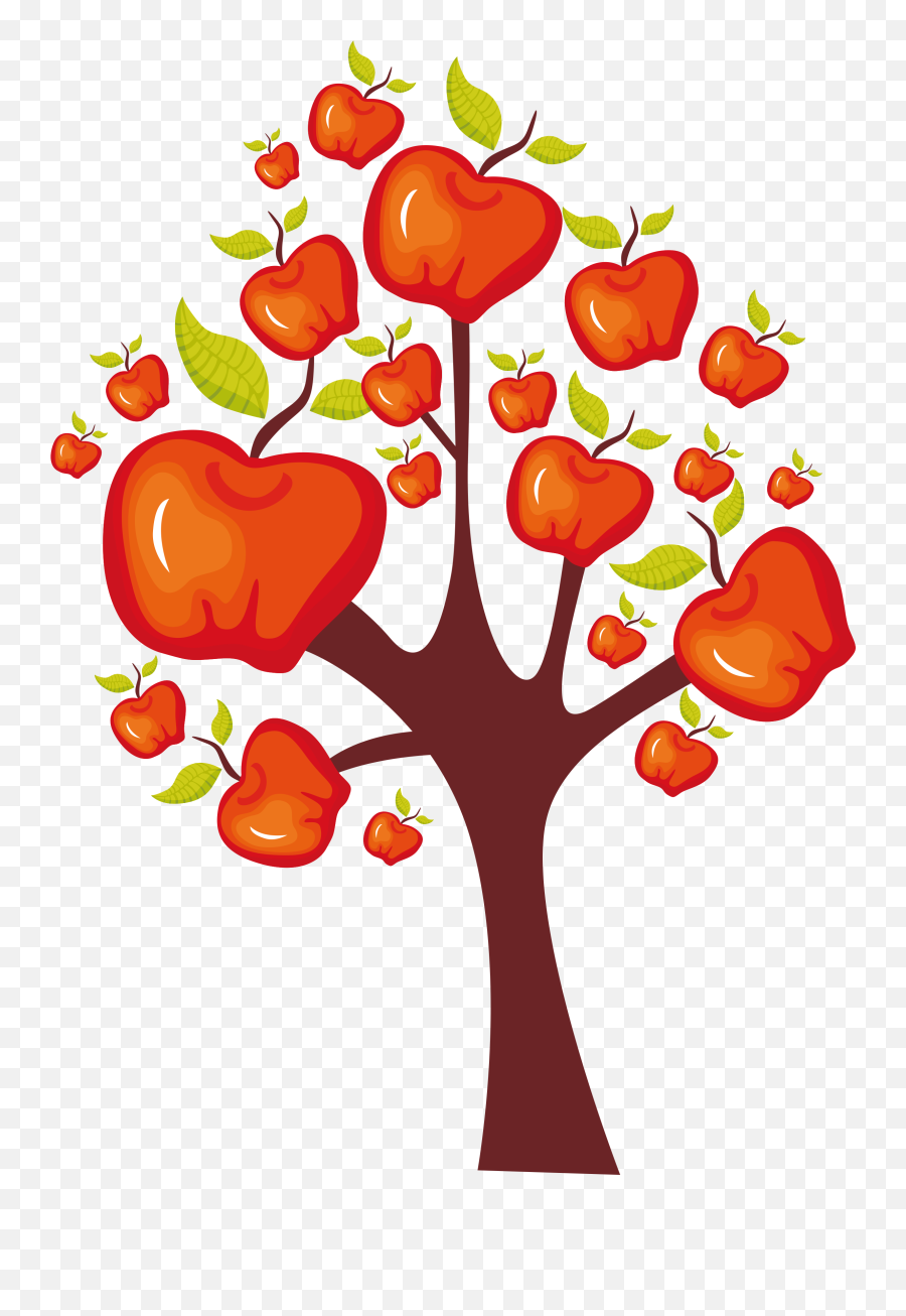 Download Business Intelligence Tree Clip Art - Apple Tree Apple Doesn T Fall Far Png,Apples Transparent Background