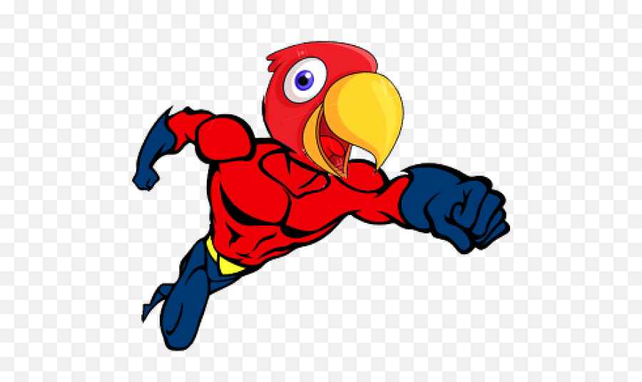 Parrot Clipart Baby - Hombre De Fuego Superheroe Super Heroe Sin Capa Png,Hombre Png