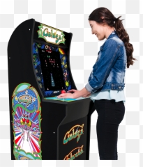 Galaga Arcade Cabinet - png