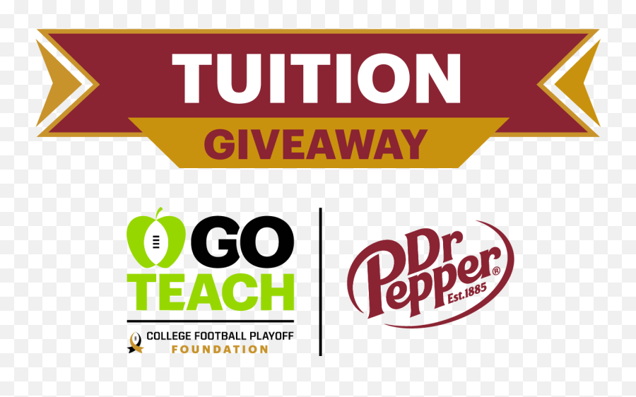 College Football Playoff Foundation Extends Itu0027s Png Dr Pepper Transparent