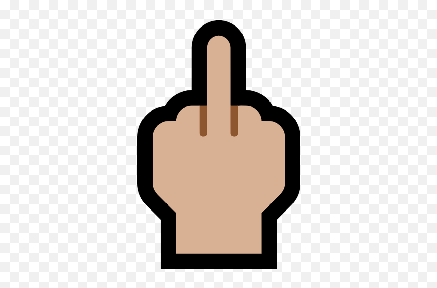 Emoji Image Resource Download - Windows Middle Finger Microsoft Middle Finger Emoji Png,Finger Emoji Png