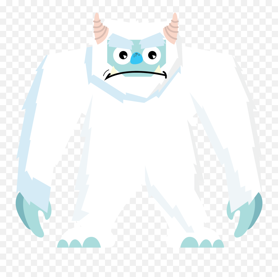 Yeti Design Clipart - Fictional Character Png,Yeti Png