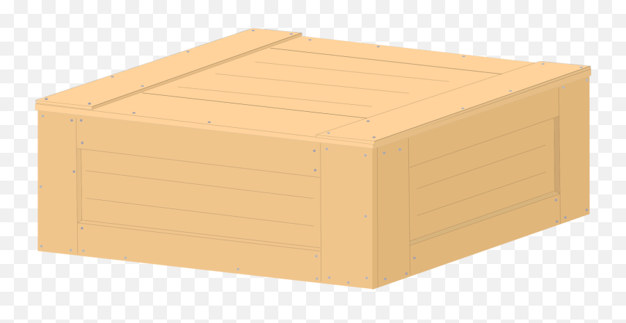 Box Angle Lumber Png Clipart - Wooden Box Clip Art,Crate Png