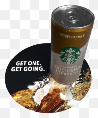Download Floor Sticker For Starbucks U0026 7eleven Campaign - Starbucks Png,Frappuccino Png