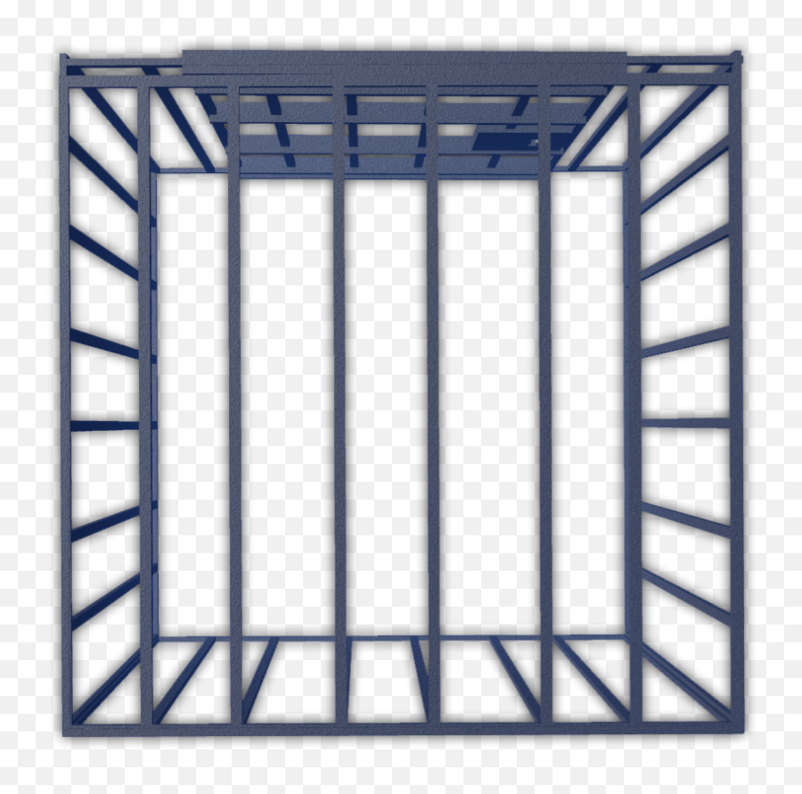 Cage Jail Bars Terrieasterly Sticker By Territales - Transparent Cage Png,Transparent Jail Bars