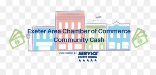Community Cash - Exeter Area Chamber of Commerce Vertical png
