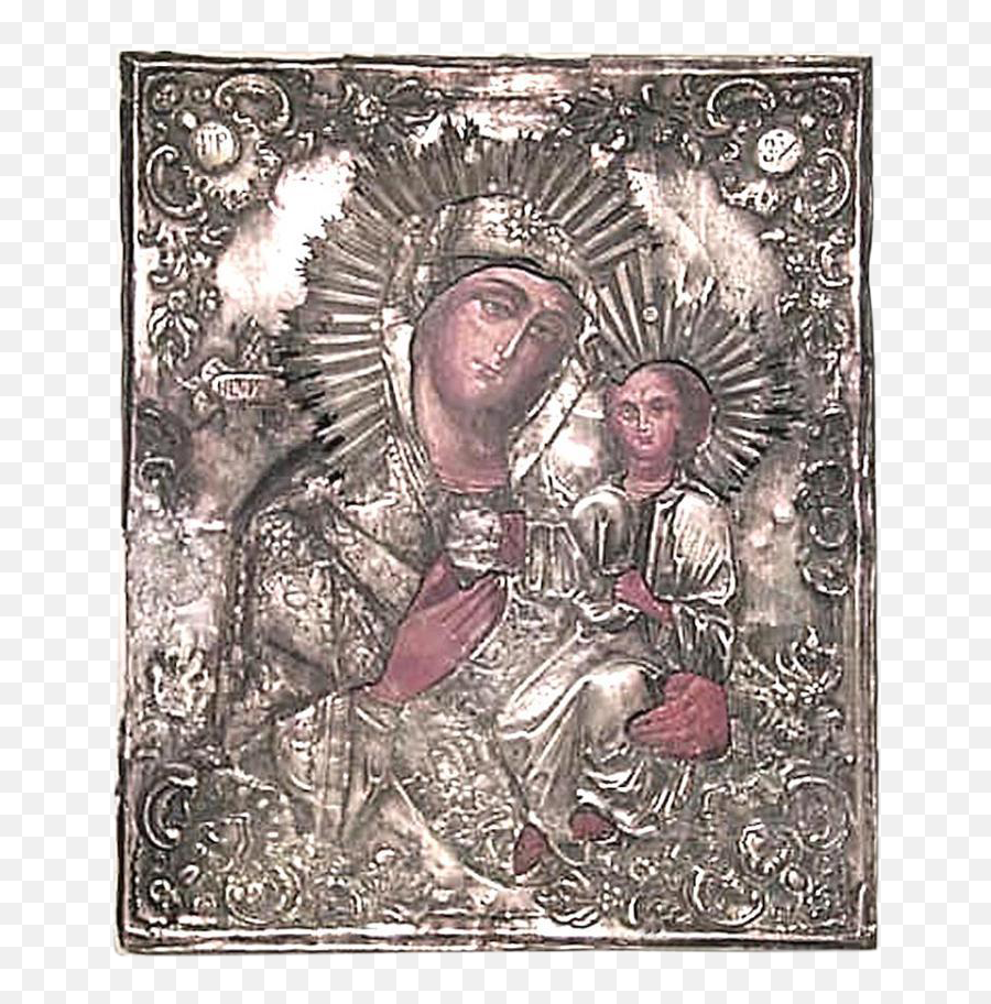 19th Century Russian Silver Religious - Silver Icons 17th Century Png,What Is A Religious Icon