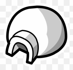 Club Penguin Igloo Icon Transparent Png - Computer