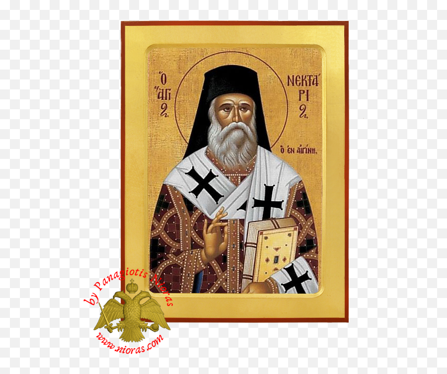 Pin - Saint Nectaire D Egine Png,St. Nektarios Icon