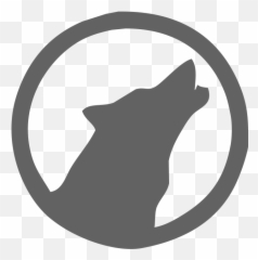 Bulldog Pack Arctic Wolf Lone Clip Art - howling vector Wolf Art png