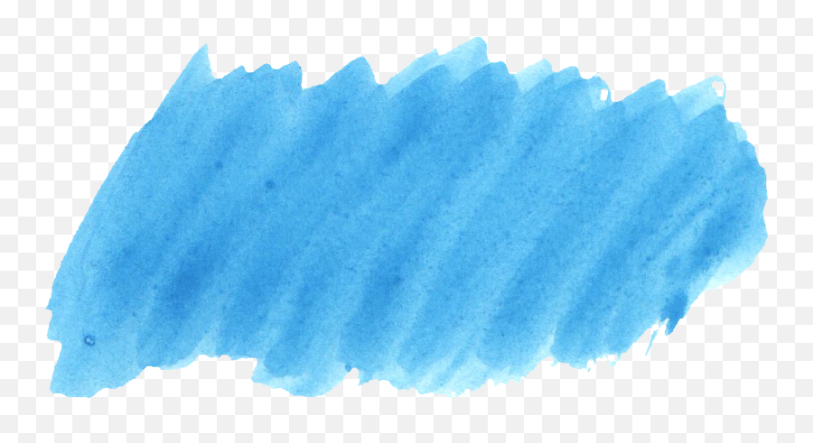 70 Watercolor Brush Stroke - Acuarela Png Azul,Watercolor Transparent Background