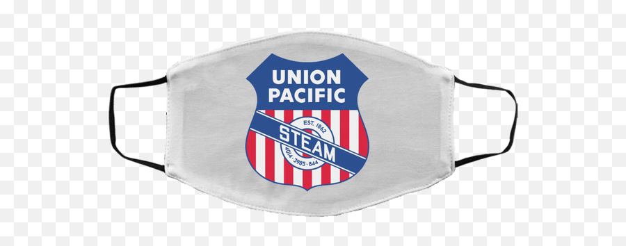 Union Pacific Steam Logo Face Mask - American Png,What Is The Steam Icon