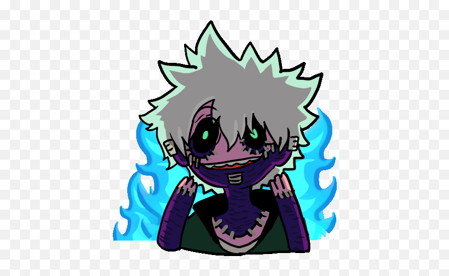 Death Of The Self Dabi Todoroki Sticker - Death Of The Self Fictional Character Png,Todoroki Icon