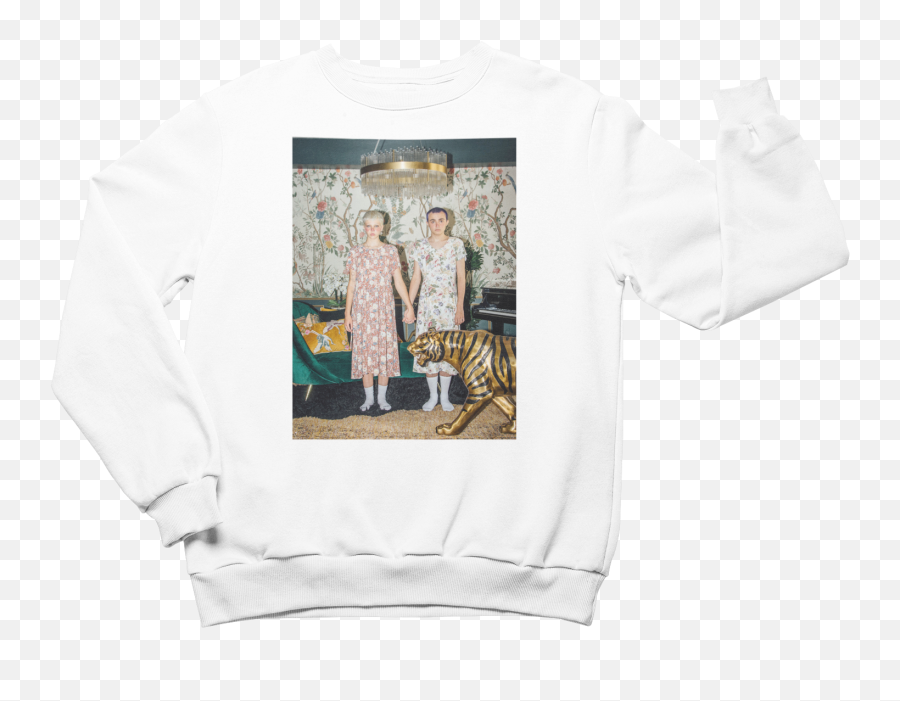 Emmy And Ian - Hand Holding Crewneck Sweatshirt White Tickle Trunk Png,Just Added Icon