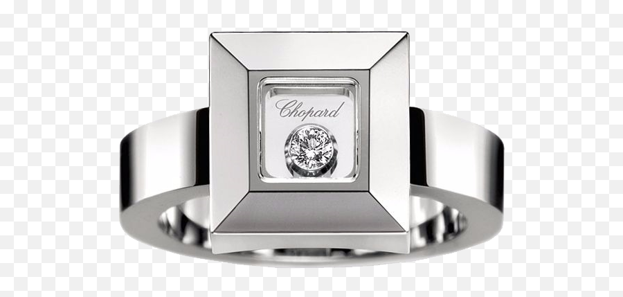 Chopard Happy Diamonds Icons White Gold Diamond Ring 822938 - 1110 Chopard Happy Diamonds Icons Ring Png,Chopard Happy Diamonds Icon