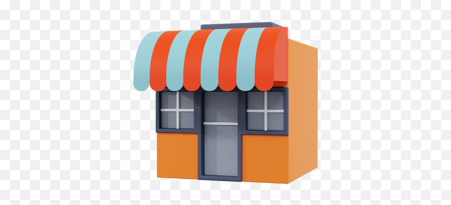 Shopping Store Icon - Download In Colored Outline Style Horizontal Png,Online Store Icon