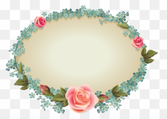 Design Free Logo Online - Flowers Vintage Frame Template Png Floral
